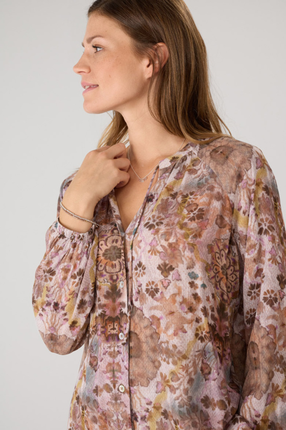 Langarm Bluse mit Blumenmuster online kaufen bei LIEBLINGSSTÜCK