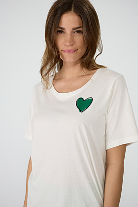 T-Shirt Green Heart