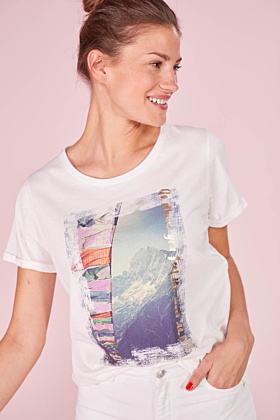 T-Shirt Berge & Fahnen